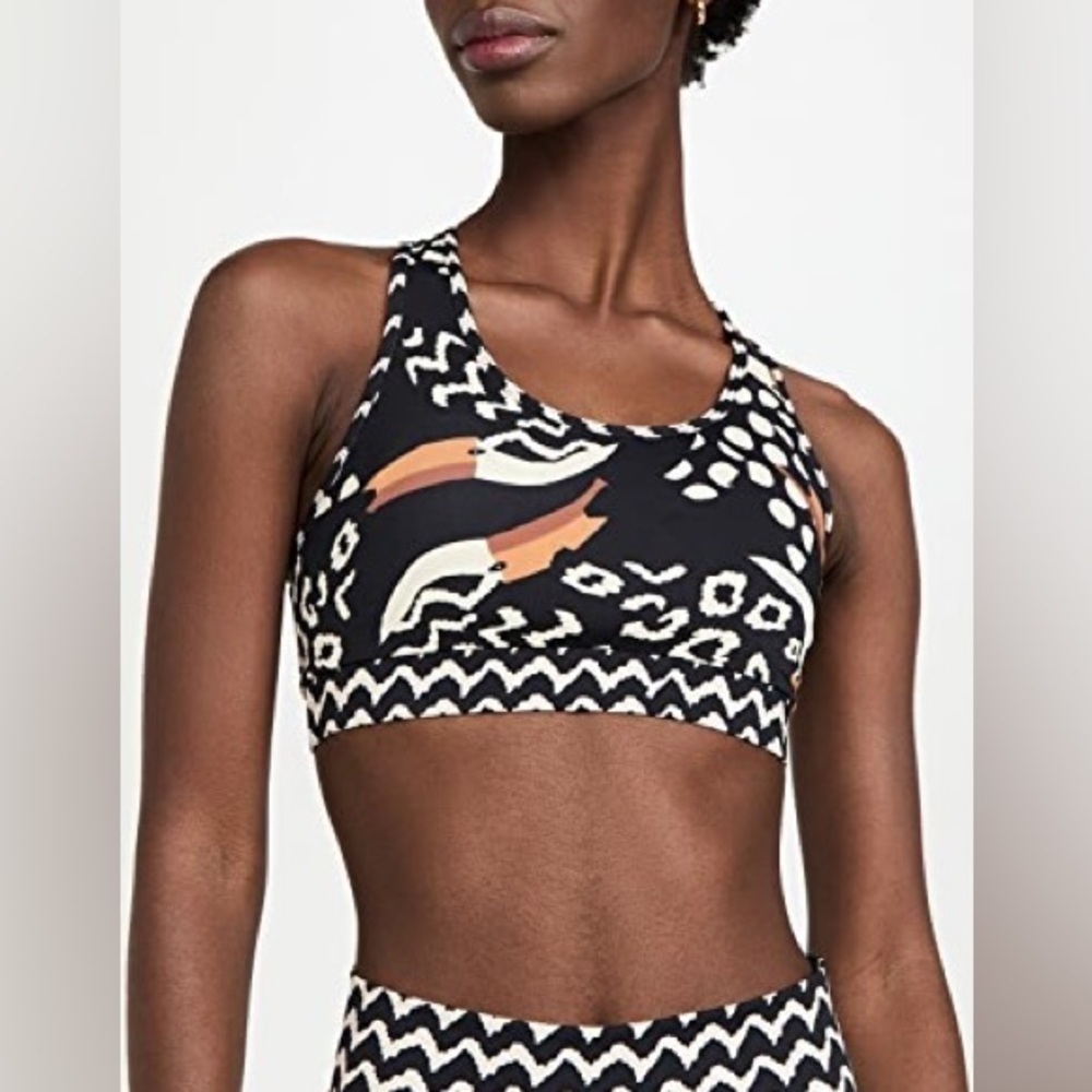 NWT - Farm Rio Tucanissimo Bra in Black - Size XS